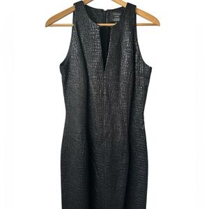 Carmen Marc Valvo Collection Short Sleeve Dress